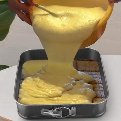Springform Cake Pan Set 3pcs (9, 10, 11 Inch) – Non-Stick Leakproof Baking Pans with Removable Bottom, Cheesecake & Cake Bakeware