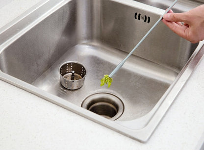Drain Clog Remover Tool 60CM 90CM 160CM – Flexible Sewer Dredger Spring for Sink & Hair Cleaning