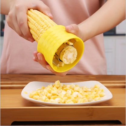 Corn Stripper Tool – Stainless Steel Corn Peeler & Kernel Remover, Easy Corn Cutter Kitchen Gadget
