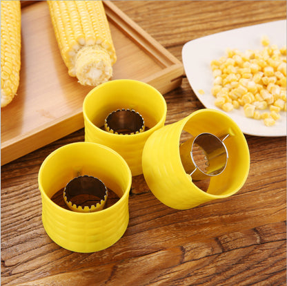 Corn Stripper Tool – Stainless Steel Corn Peeler & Kernel Remover, Easy Corn Cutter Kitchen Gadget