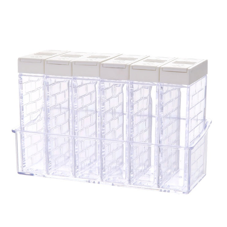 Kitchen Seasoning Storage Box – Spice Container Organizer with Lid for Salt, Sugar & Masala