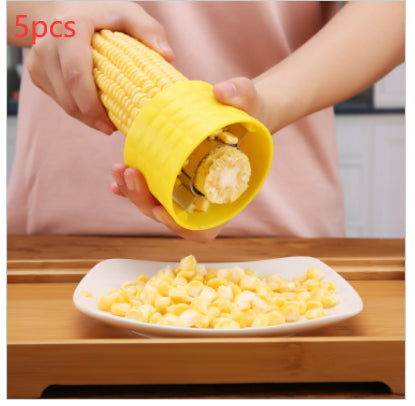 Corn Stripper Tool – Stainless Steel Corn Peeler & Kernel Remover, Easy Corn Cutter Kitchen Gadget