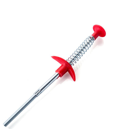 Drain Clog Remover Tool 60CM 90CM 160CM – Flexible Sewer Dredger Spring for Sink & Hair Cleaning