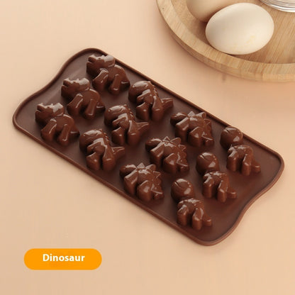 Silicone Animal Candy Mold for Chocolate & Cake Decoration – Food Grade Baking Mold for DIY Chocolate, Fondant, Candy & Cake Toppers