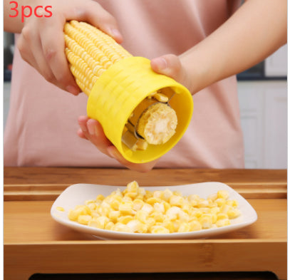 Corn Stripper Tool – Stainless Steel Corn Peeler & Kernel Remover, Easy Corn Cutter Kitchen Gadget