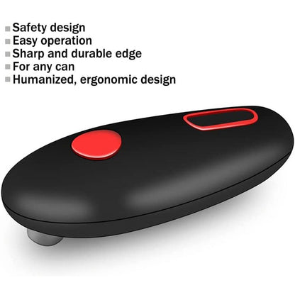 Electric Can Opener One Touch Automatic Jar & Bottle Opener Hands Free Kitchen Tool