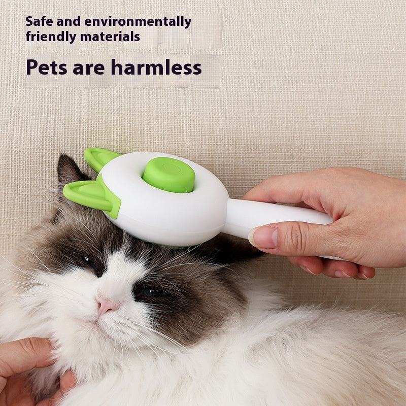 Self Cleaning Pet Hair Remover Brush for Dogs & Cats | Deshedding Grooming Comb | Dematting Tool for Pet Fur Cleaning & Grooming Accessories