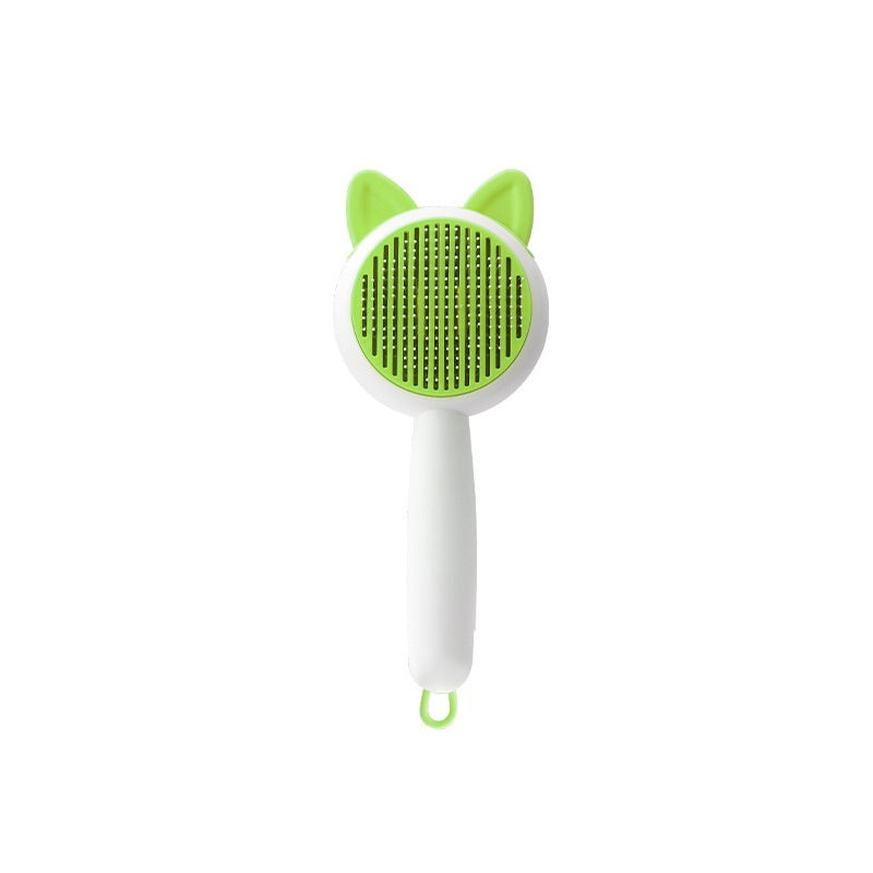 Self Cleaning Pet Hair Remover Brush for Dogs & Cats | Deshedding Grooming Comb | Dematting Tool for Pet Fur Cleaning & Grooming Accessories