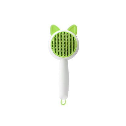 Self Cleaning Pet Hair Remover Brush for Dogs & Cats | Deshedding Grooming Comb | Dematting Tool for Pet Fur Cleaning & Grooming Accessories