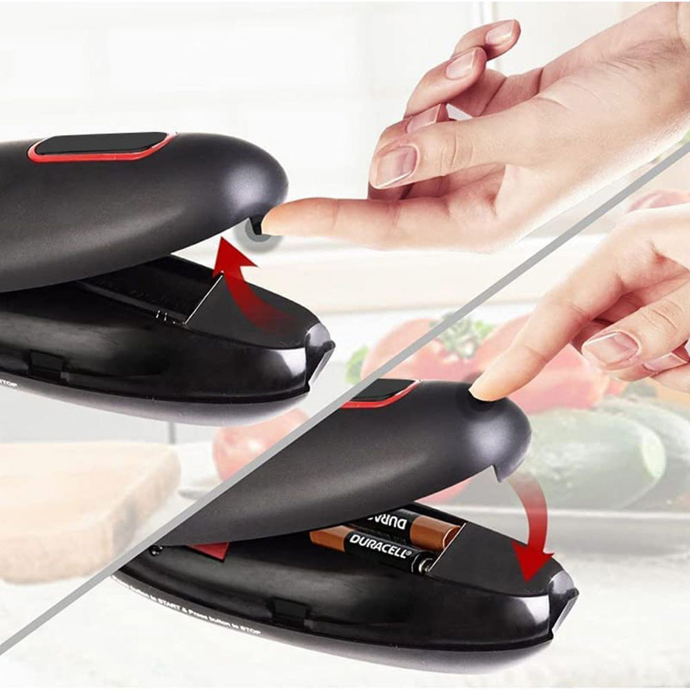 Electric Can Opener One Touch Automatic Jar & Bottle Opener Hands Free Kitchen Tool