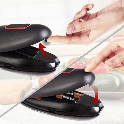 Electric Can Opener One Touch Automatic Jar & Bottle Opener Hands Free Kitchen Tool
