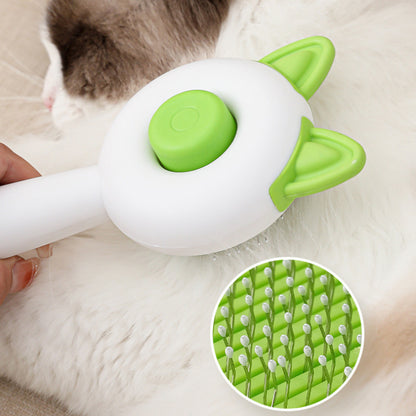 Self Cleaning Pet Hair Remover Brush for Dogs & Cats | Deshedding Grooming Comb | Dematting Tool for Pet Fur Cleaning & Grooming Accessories